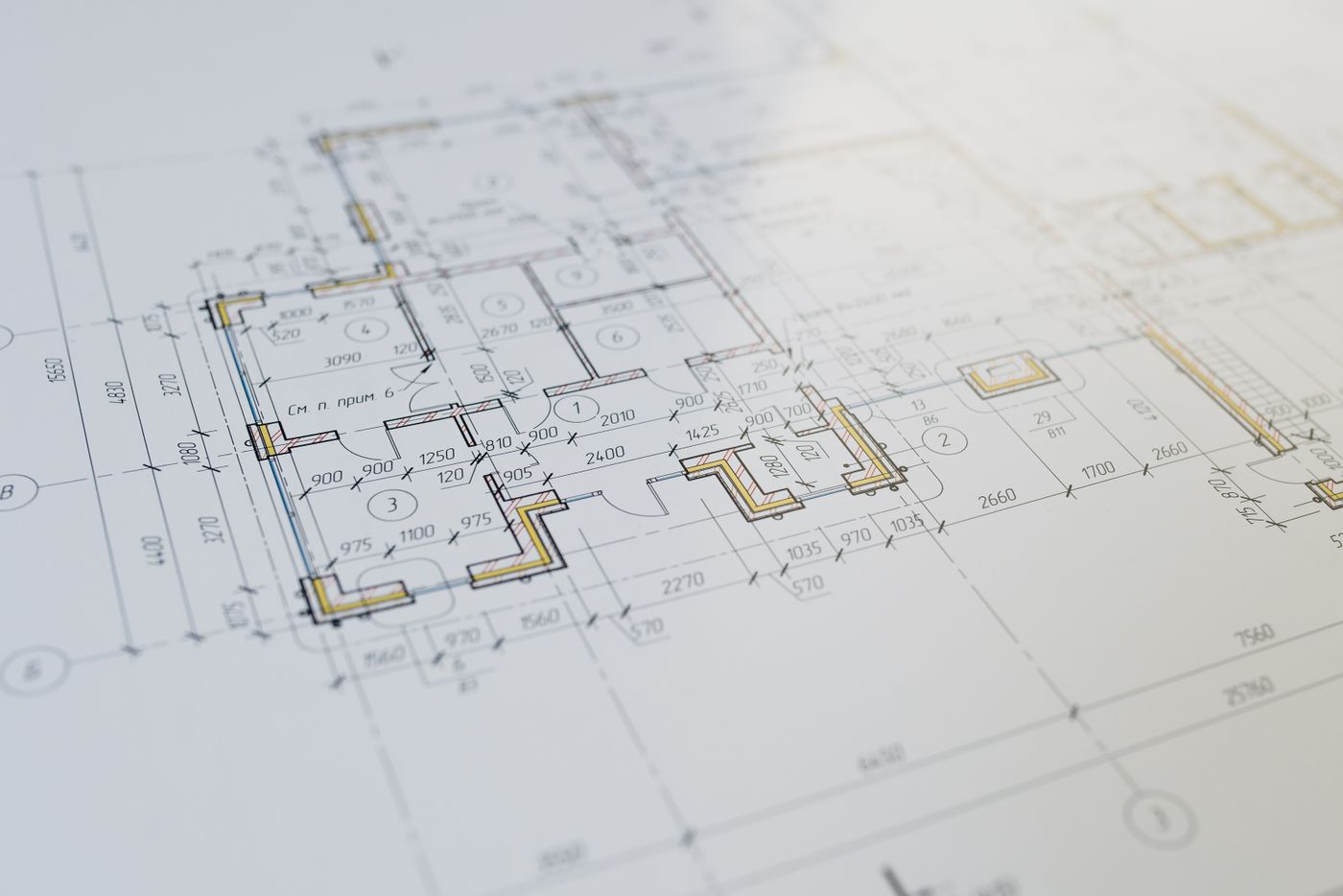 Planos arquitectónicos reales